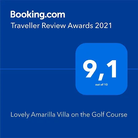 Вилла Lovely Amarilla On The Golf Course *